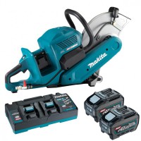 Makita CE001GT201 80V (Twin 40V MAX) XGT Power Disc Cutter 2 x 5.0Ah 40V Batteries & Charger £1,439.00